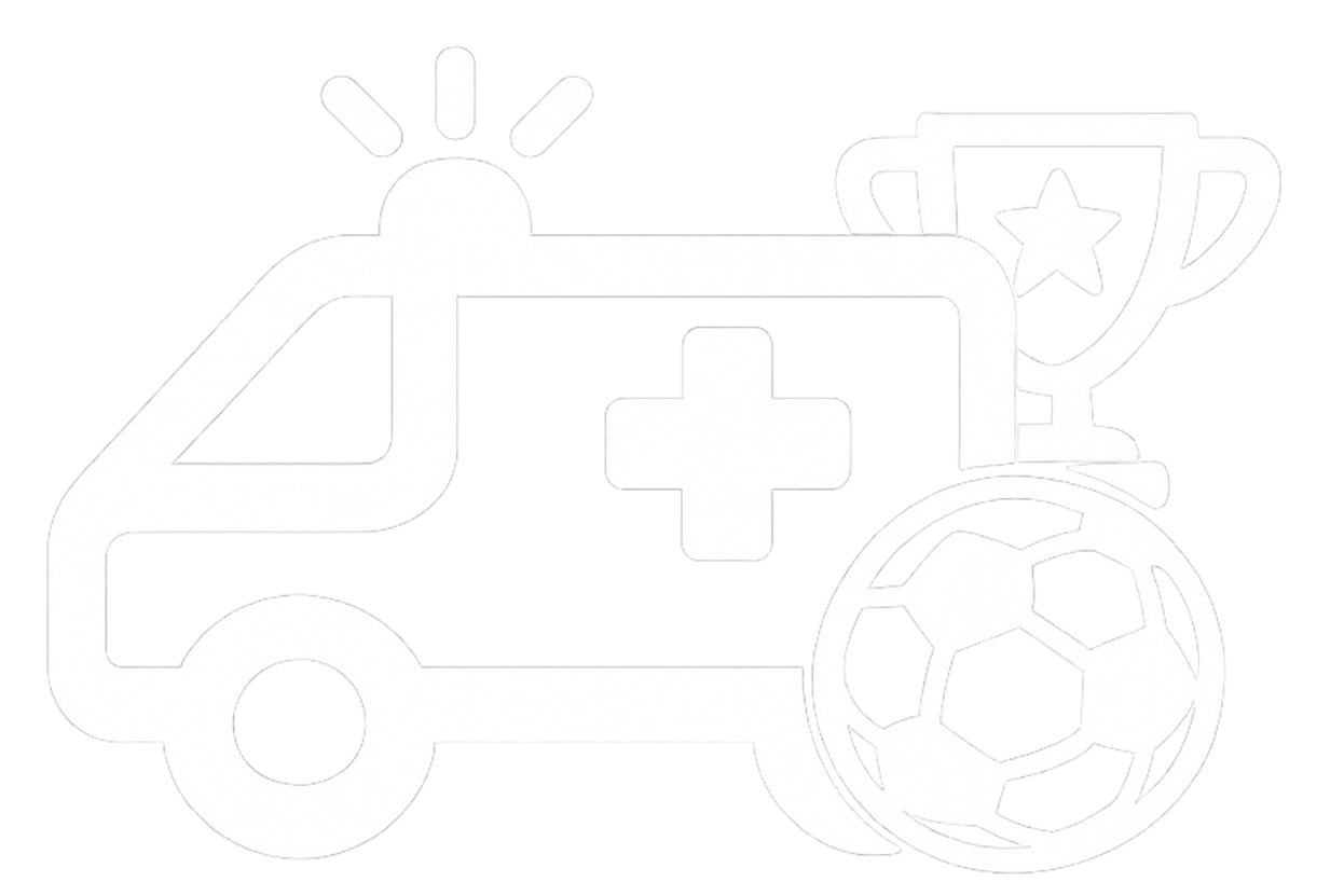 Medical assistance at sports events